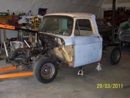 1964 ford f-100 cab with a title !