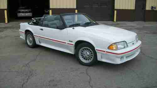 Classic 1987 Ford 5.0 Mustang Convertible GT 47K miles Great Summer Car, US $6,500.00, image 2