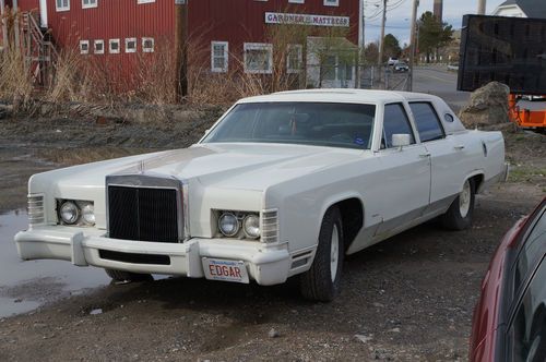 1978 lincoln continental 7.5 big block