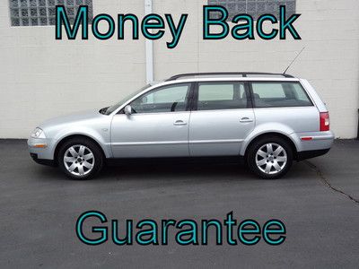 Volkswagen passat glx wagon 5 speed v6 leather sunroof heated seats no reserve