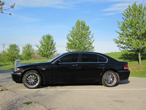 2005 bmw 745li - carfax certified &amp; fully loaded...