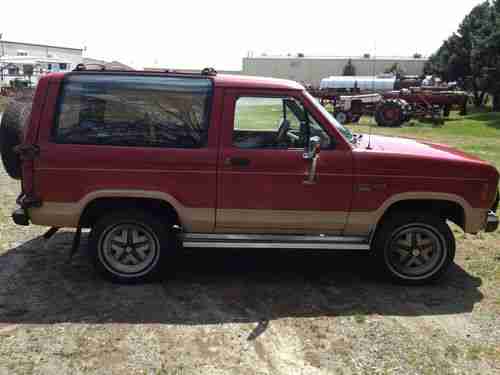 1987 Ford Bronco II Eddie Bauer Sport Utility 2-Door 2.9L- Limited Free Shipping, image 2