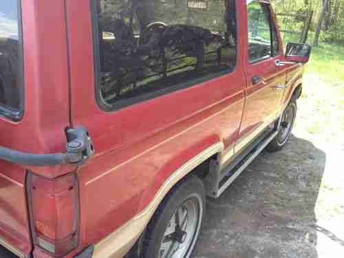 1987 Ford Bronco II Eddie Bauer Sport Utility 2-Door 2.9L- Limited Free Shipping, image 3