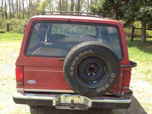 1987 Ford Bronco II Eddie Bauer Sport Utility 2-Door 2.9L- Limited Free Shipping, image 4
