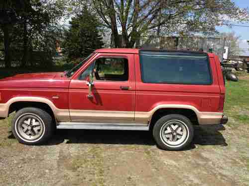 1987 Ford Bronco II Eddie Bauer Sport Utility 2-Door 2.9L- Limited Free Shipping, image 5