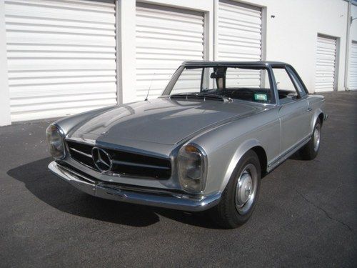 1967 mercedes benz 250sl w113 pagoda 4 speed manual european model