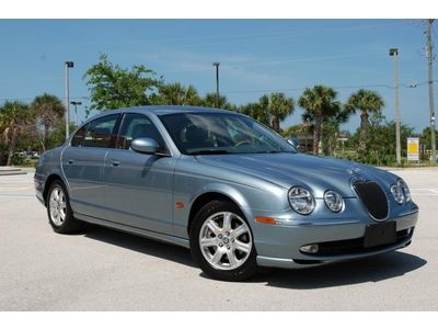 2003 jaguar s-type 3.0 v6 luxury sedan sunroof 6-speed automatic leather cd