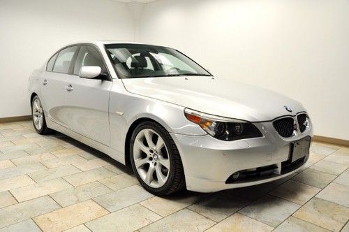 2005 bmw 545i sport sedan 6speed manual navigation wow lqqk