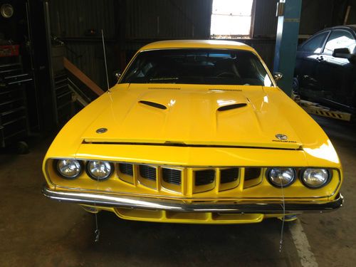 1971 plymouth cuda barracuda 440 automatic