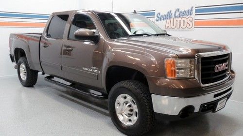 Sierra 2500 slt diesel duramax allison 4x4 quad cab leather warranty we finance