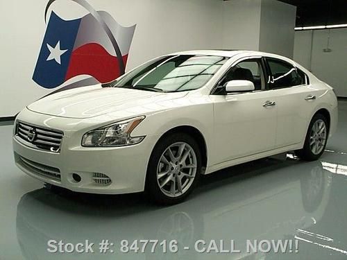 2012 nissan maxima 3.5l v6 leather sunroof only 3k mi! texas direct auto