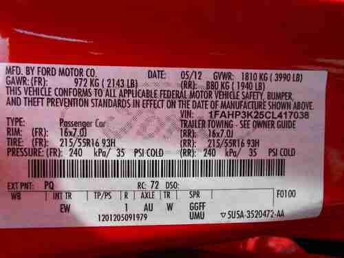 2012 Ford Focus SE Hatchback 4-Door 2.0L, US $10,900.00, image 15