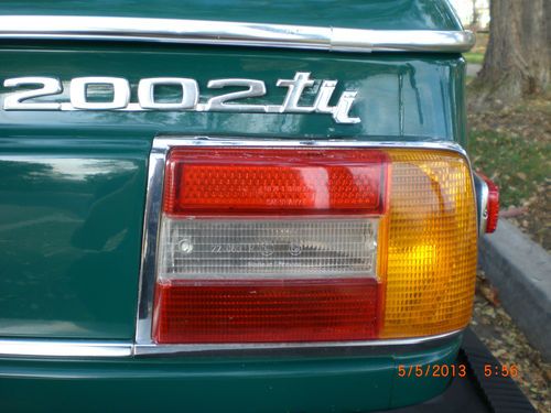 1974 bmw 2002tii,no rust,ca car,sunroof and ac,restored to original,no reserve