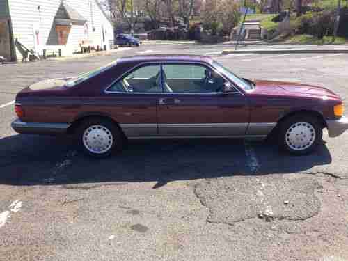 1988 Mercedes 560 SEC, image 2