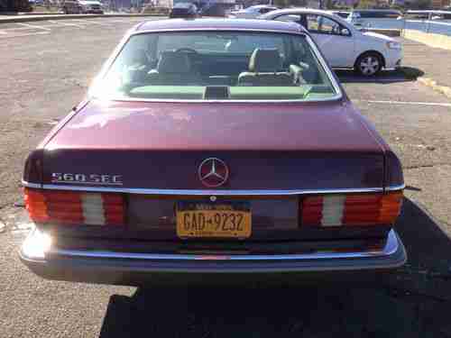 1988 Mercedes 560 SEC, image 4