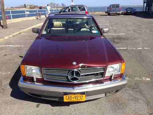 1988 Mercedes 560 SEC, image 8