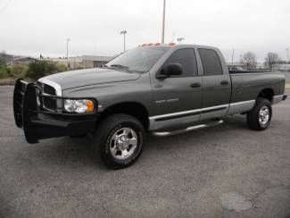 05 ram 3500 single rear wheel 4x4 4wd quad cab 5.9 cummins diesel low reserve