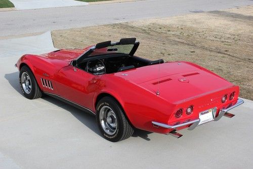 Corvette covertible, 427 4 speed, frame off all numbers match