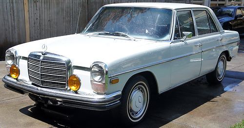 1971 mercedes benz 250 59200 miles w114 project car