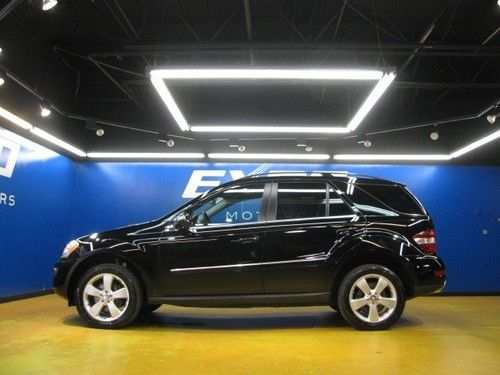 Mercedes-benz ml350 2wd premium 1 heated seats navigation camera ipod roof rack