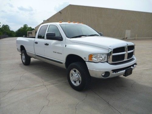 Dodge ram 3500 6spd manual trans 5.9 diesel 4x4 quad cab slt 2500 ford f-250