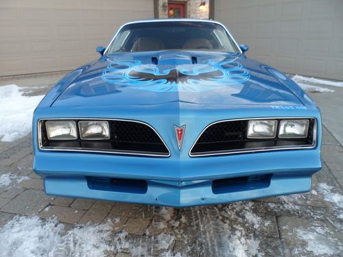 1978 trans am  - 400 / 4 speed, 68,558 org. miles. excellent condition