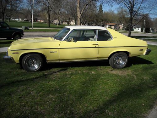 1974 chevrolet nova custom hatchback 2-door 5.7l