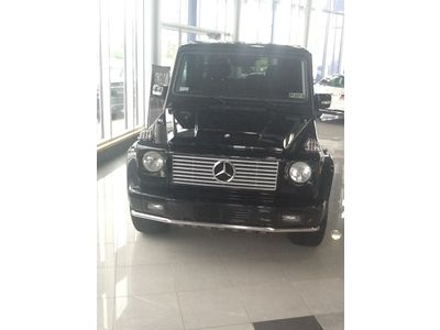 Black black amg awd 4wd g55 offroad chrome v8
