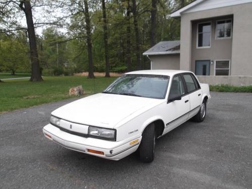 1990 oldsmobile cutlass calais, low miles, no reserve