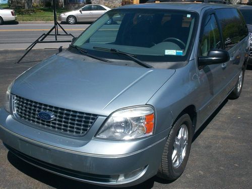 2007 ford freestar sel mini van flood salvage loaded repairable builder nice