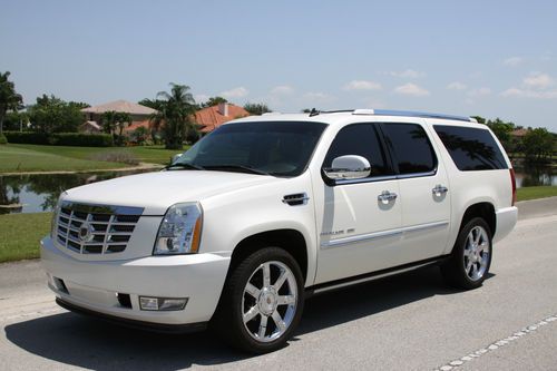 2007 cadillac escalade esv sport utility 4wd navigation dual dvd 67987 miles