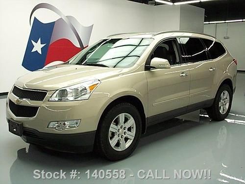 2012 chevy traverse lt awd/4x4 8pass leather nav 34k mi texas direct auto