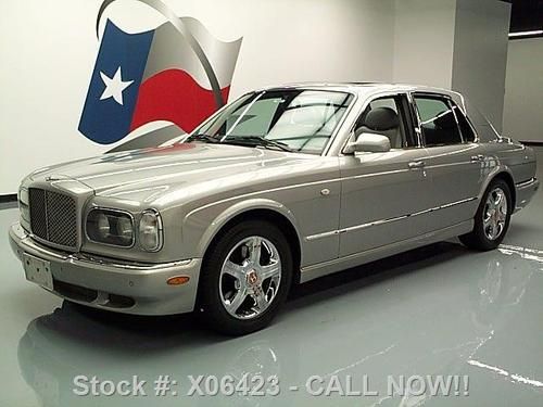 2001 bentley arnage red label turbo sunroof nav 24k mi texas direct auto