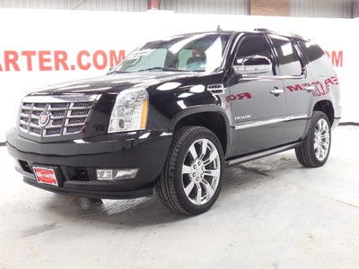 Rwd premium suv 6.2l leather sunroof 3rd row seat 7 passenger seating dvd