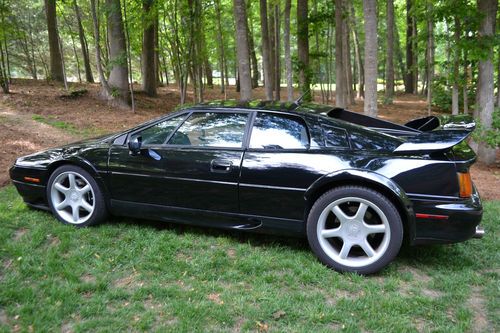 1998 lotus esprit v8 black/tan no reserve last bid owns it !!