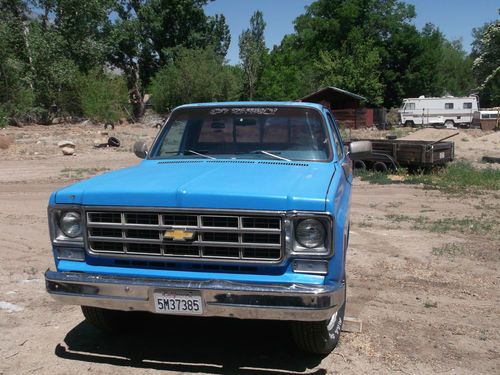 1977 c 10 longbed truck