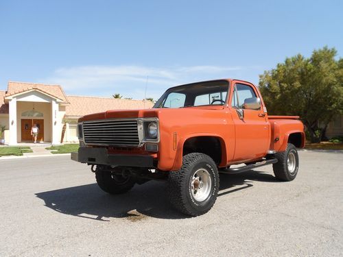 1976 gmc high sierra stepside shortbed 4x4