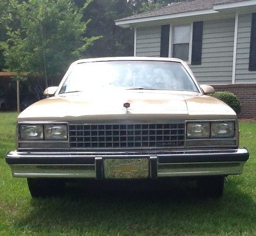 1986 chevrolet el camino  43k real classic n original 100 %