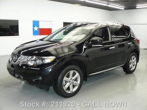 2009 nissan murano sl awd premium pano sunroof 33k mi! texas direct auto