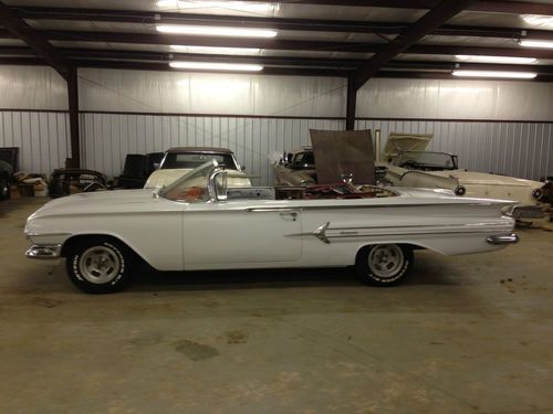 1960 chevrolet impala base convertible 2-door 5.7l