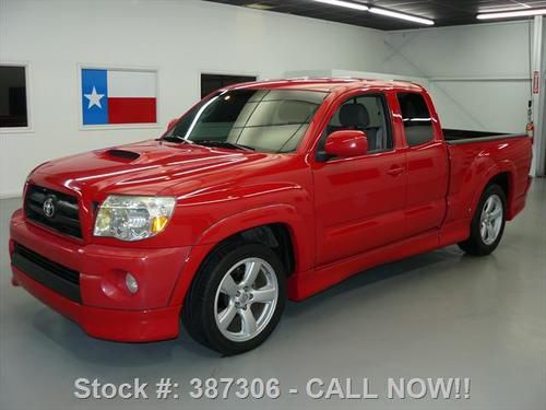 2007 toyota tacoma x-runner access 6spd ground fx 42k! texas direct auto