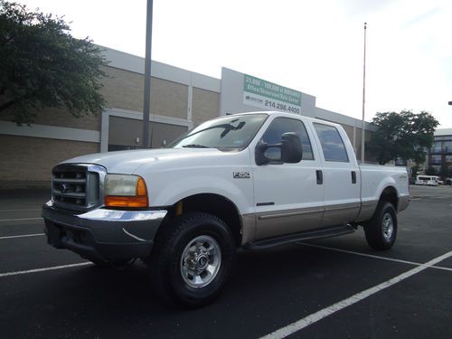 1999 ford f250 xlt lariat 7.3 diesel 4x4 1 owner texas truck. extra clean!