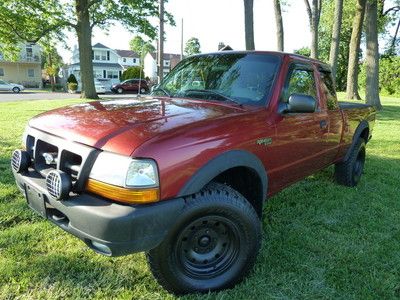 1999 ford ranger xlt 4x4 off-road supercab clean new tires no reserve!!!