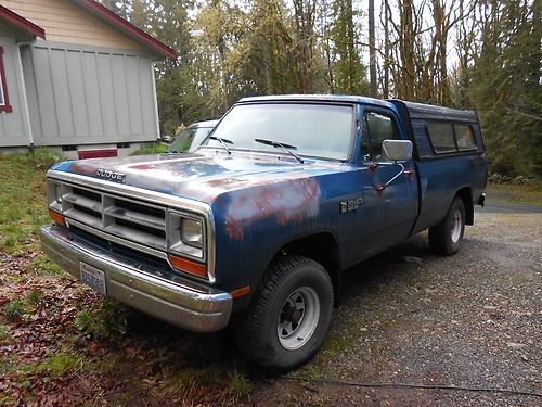 Dodge ram w150 4x4 no reserve