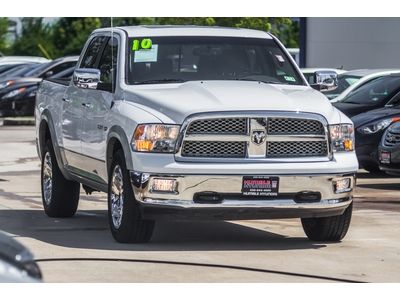 4x4 laramie ram 1500 5.7l hemi navigation, heated &amp; cooled leather seats! nice!