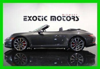 2012 porsche 911 carrera s cab 991, 5,192 miles, msrp $134,240! only $112,888!!