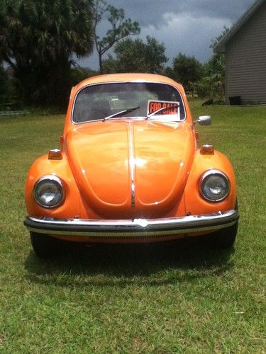 1972 volkswagen super beetle base 1.6l