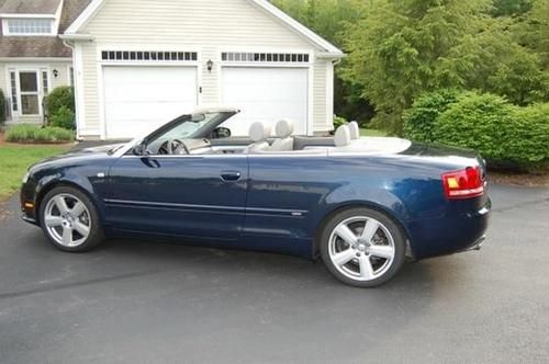 2009 audi a4 quattro cabriolet convertible 2-door 3.2l