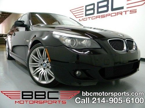 2009 bmw 550i sport pkg comft pkg navi shade keyless go clean carfax