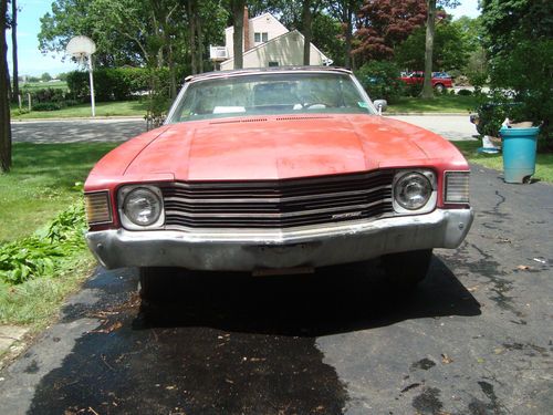 1972 chevelle convertible no reserve all original car with ac 1970 1971